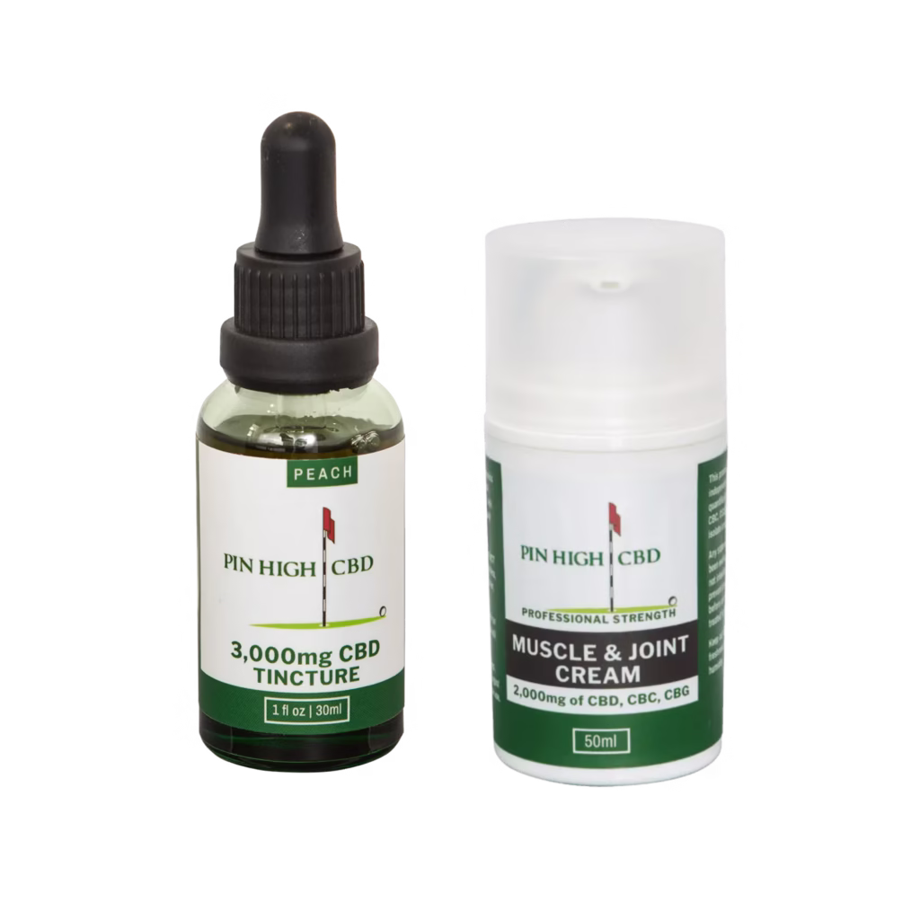 CBD TINCTURE AND CREAM PUMP