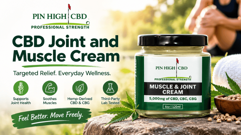 CBD Joint and Muscle Cream: A Natural Addition to Your Wellness Routine